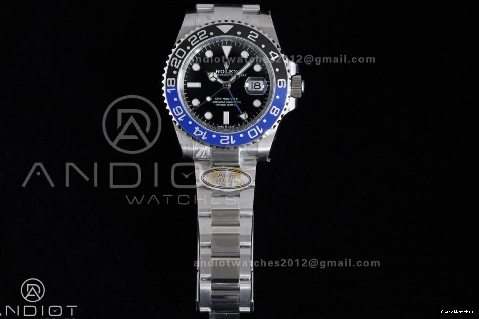 II Oyster V SH3285 851 Batman 904L New Bracelet BLNR Best Edition SS GMT Sleek On 126710 Master 1:1 ARF 0929